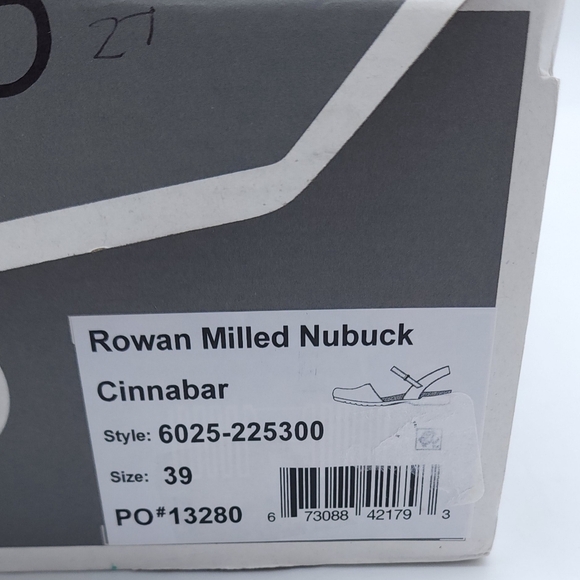 Dansko Rowan Women's Casual Slingback Cinnabar Milled Nubuck Sandals Size 8.5-9 - Picture 2 of 10